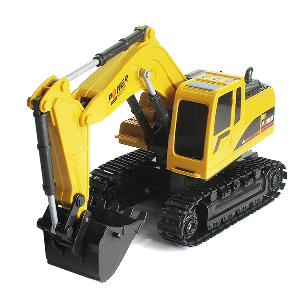 

Electric Rc Excavator Heavy Duty Alloy Engineering Vehicle Rechargeable Multi-Function Construction Truck for Kids Boys Playing