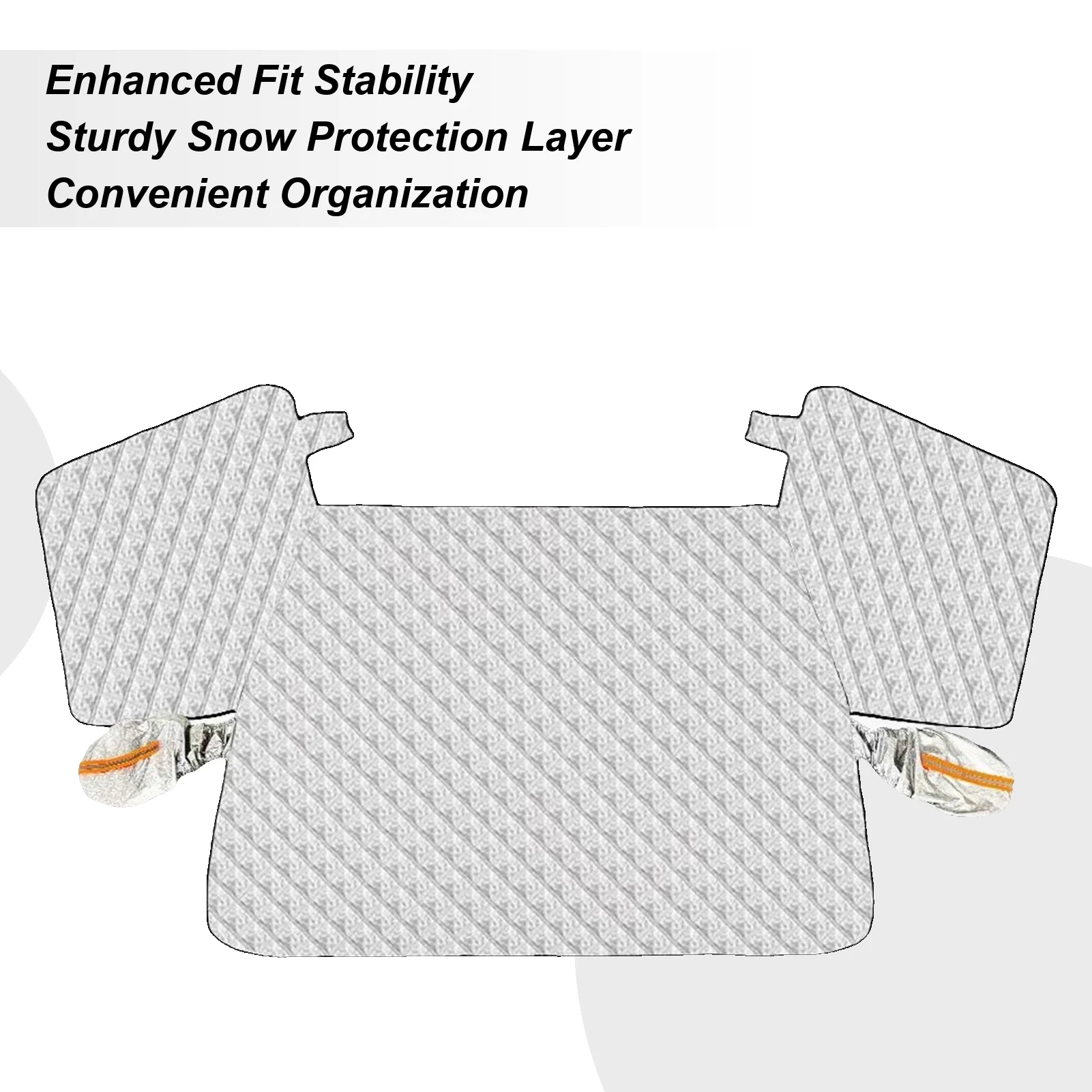 

Windshield Snow Cover Magnetic Hood Guard Automotive Window Ice Covers For Winter Snowy Days Freezing Rain SUVs RVs Sedans Daily