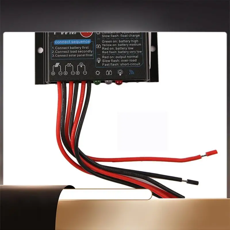 N35R-10A 12V IP67 Solar Control Regulator Waterproof Solar Charge Controller PWM Solar Control Regulator