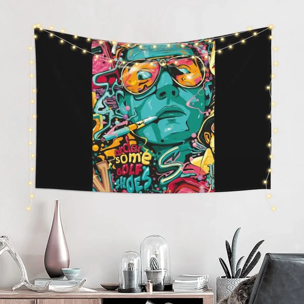 Want More Out Of Your Life Fear And Loathing Little Known Ways Tapestry Anime Decor Korean Room Decor Tapestry