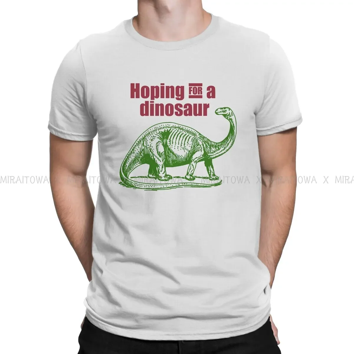 

Модные мужские футболки с надписью Hope for Dinosaur, ящерица, динозавра, Durassic, Ковчег для выживания, эволюционная игра, Харадзюку, тканевые топы, футболка с круглым вырезом