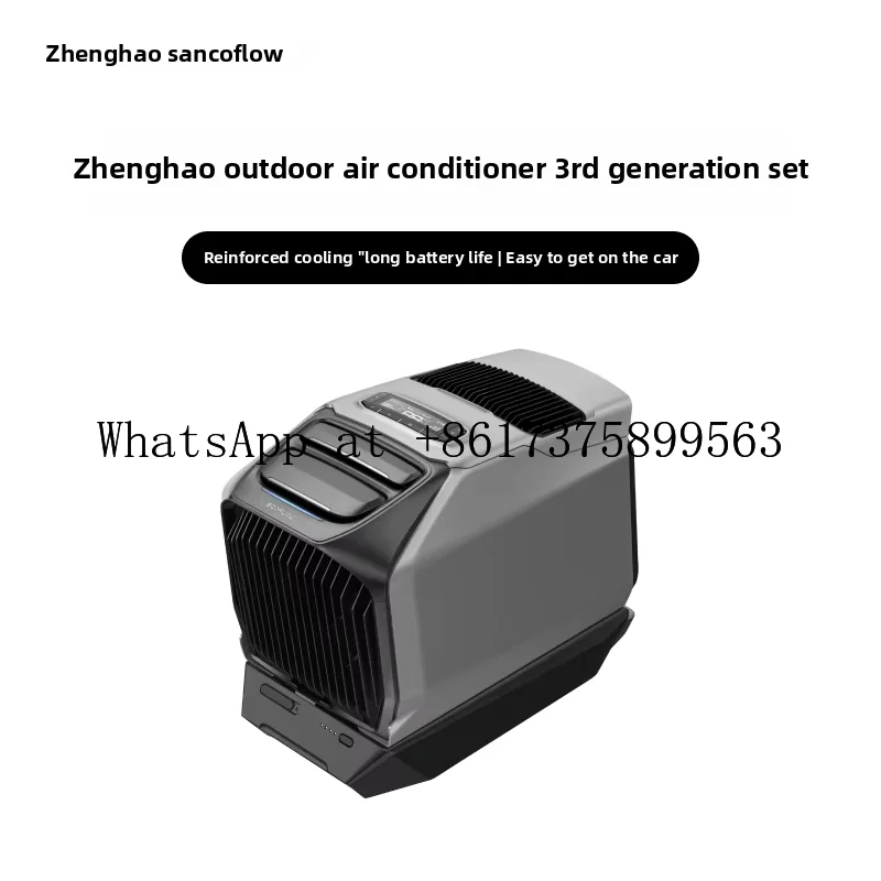 Ecoflow LAN 3 Wave 3 Portable Outdoor Solar Air Conditioner Large Capacity Long Battery Life Both Cooling Heating for Cars