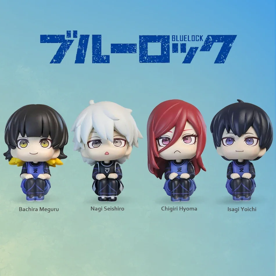 10Cm / Q Version Blue Lock Anime Figure Sagi Yoichi Chigiri Hyoma Nagi Seishiro…