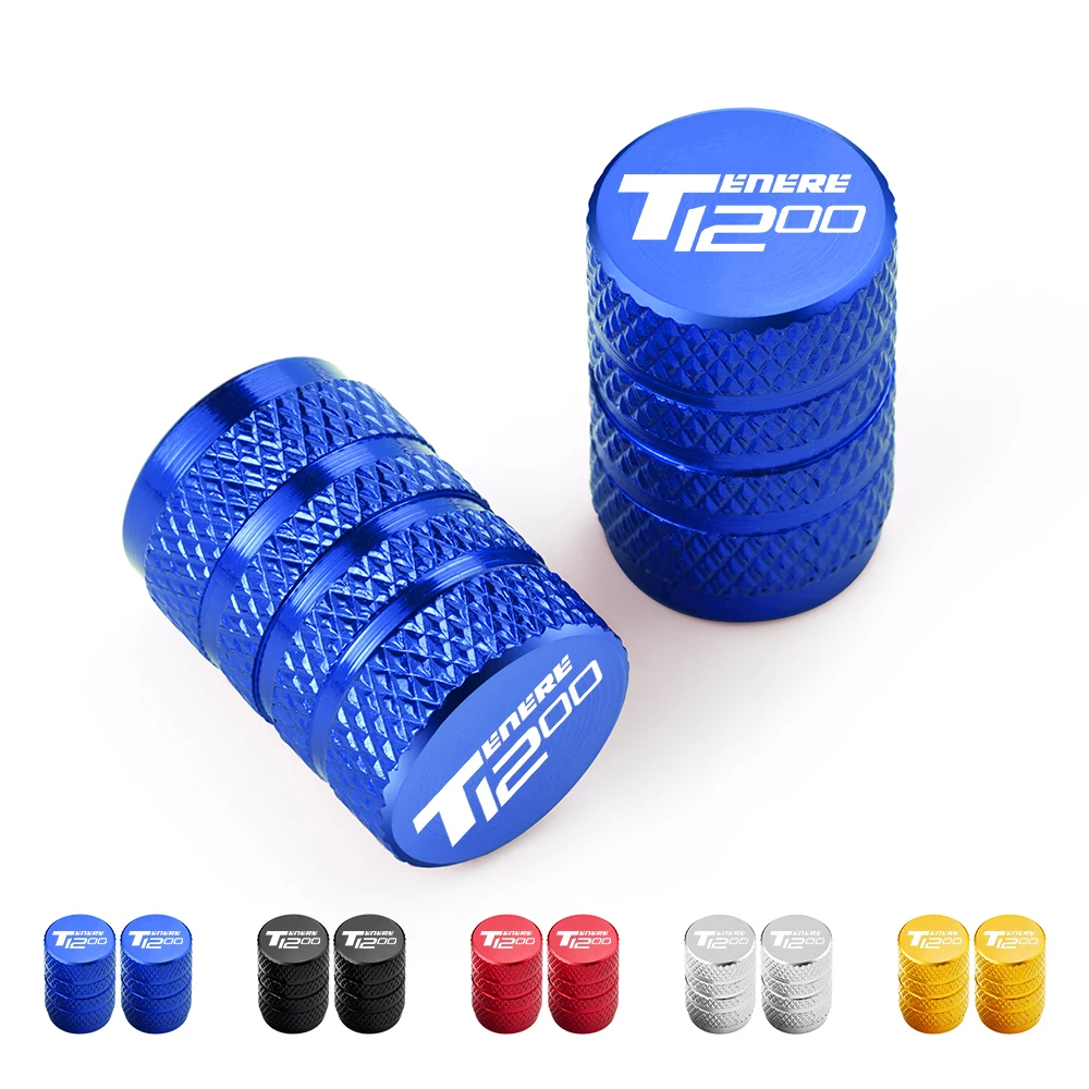 

For yamaha Super Tenere tenere1200 Tenere 1200 XT1200Z Motorcycle Accessories Wheel Tire Valve caps CNC Aluminum Airtight cover