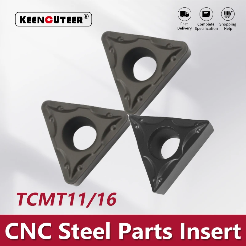 TCMT Blade for Steel TCMT11/16 TM YZ6030 YZ5010S Carbide Insert for STFCR/L External Turning Tool Cutter CNC Lathe