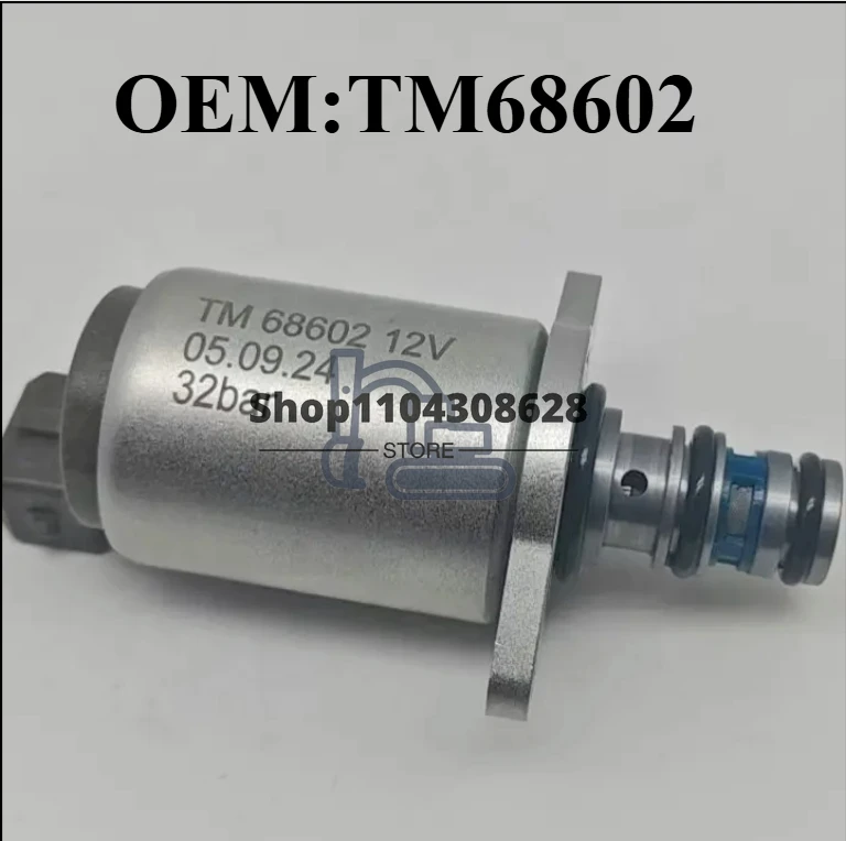 Электромагнитный клапан 12V Solenoid Valve TM68602 for Hydraulic Pump Proportional Solenoid Valve TM68602 New Гидравлика — деталь 2