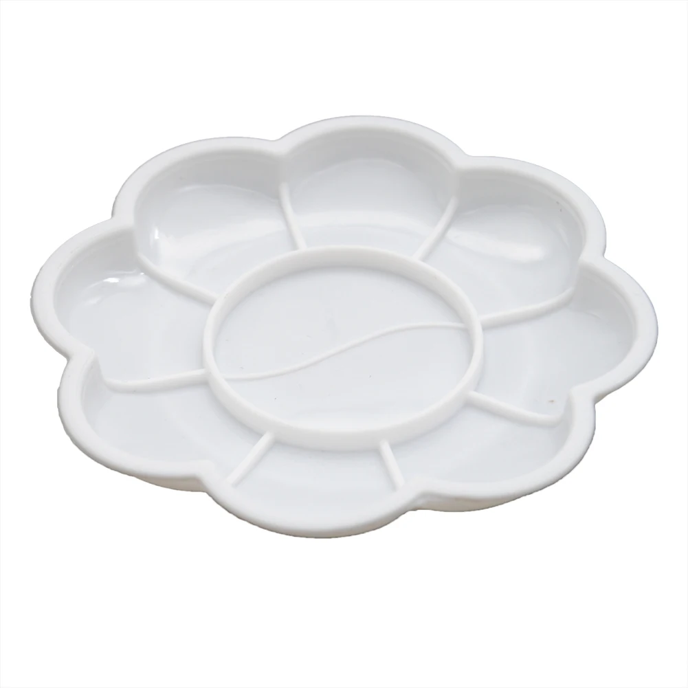 Estudiante Escuela Fácil de limpiar Redondo Hogar Portátil Accesorios Profesionales Principiantes Dibujo Paleta de Colores