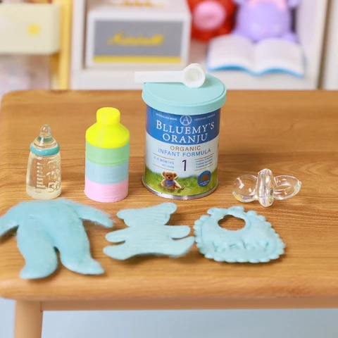 Миниатюрные бутылочки для кукол OB11 Snoedoll