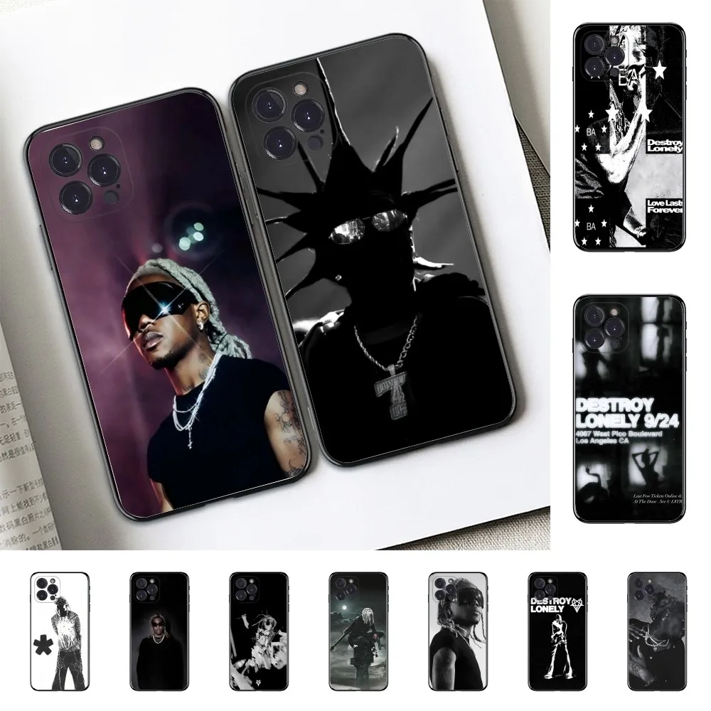 D-Destroy Lonely Lone Phone Case For Redmi 5 6 7 8 9 10 plus pro 6 7 8 9 A GO K20 K30 K40 pro plus F3 Fundas