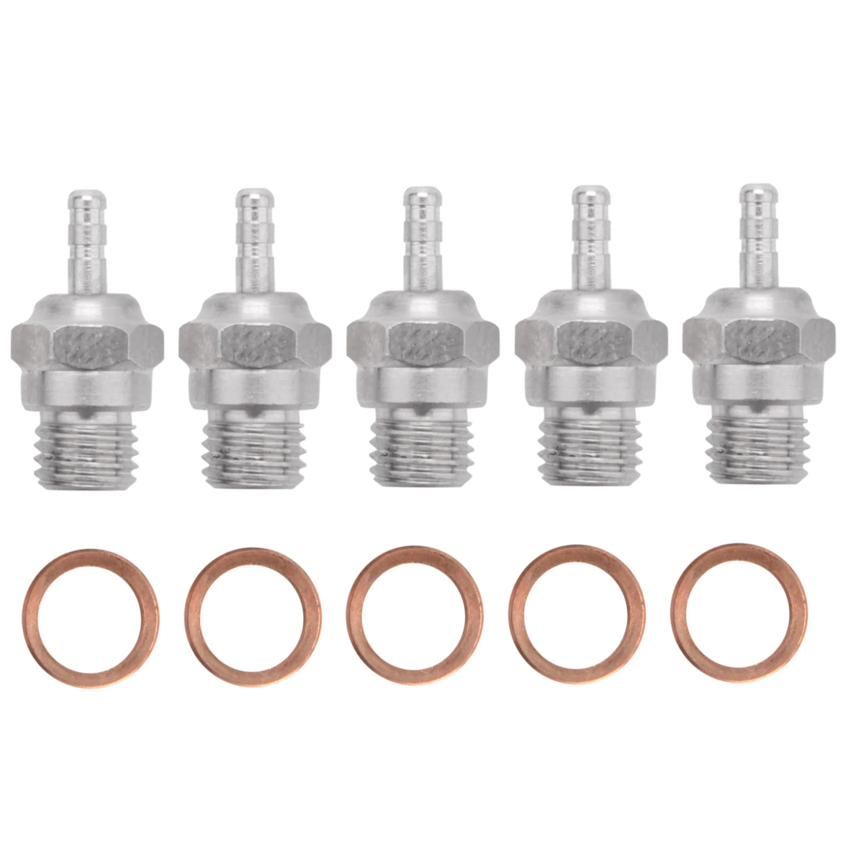 5Pcs N3 Glow Plug Nitro Truck Hot Spark Apex SH Engine Parts Accessories Replacement OS RC Model Car HSP 70117