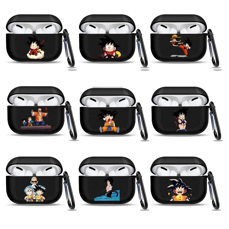 

Hot Anime Dragon Ball Series Earphone Protective Cover Cartoon Character Creativity Printing PortableBluetooth Headset Shell