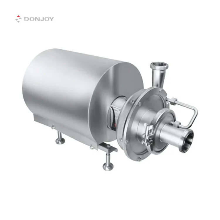 DONJOY Syrup Oil and Wine Sanitary Pumps Stainless Steel Self Priming Centrifugal Pump