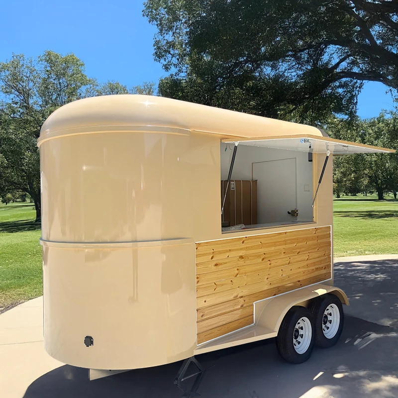 Mobile Juice Bar Cart Outdoor Street Vending Trailer for Smoothies and Healthy Drinks