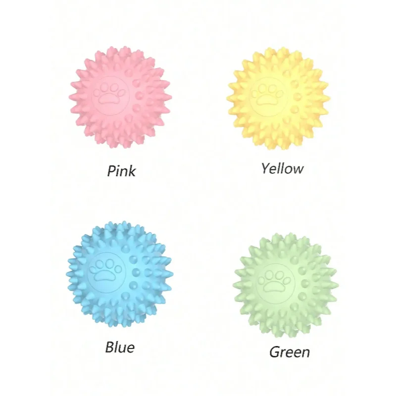 Dog Chewing Toy Interactive Rubber Ball for Small Large Dog 