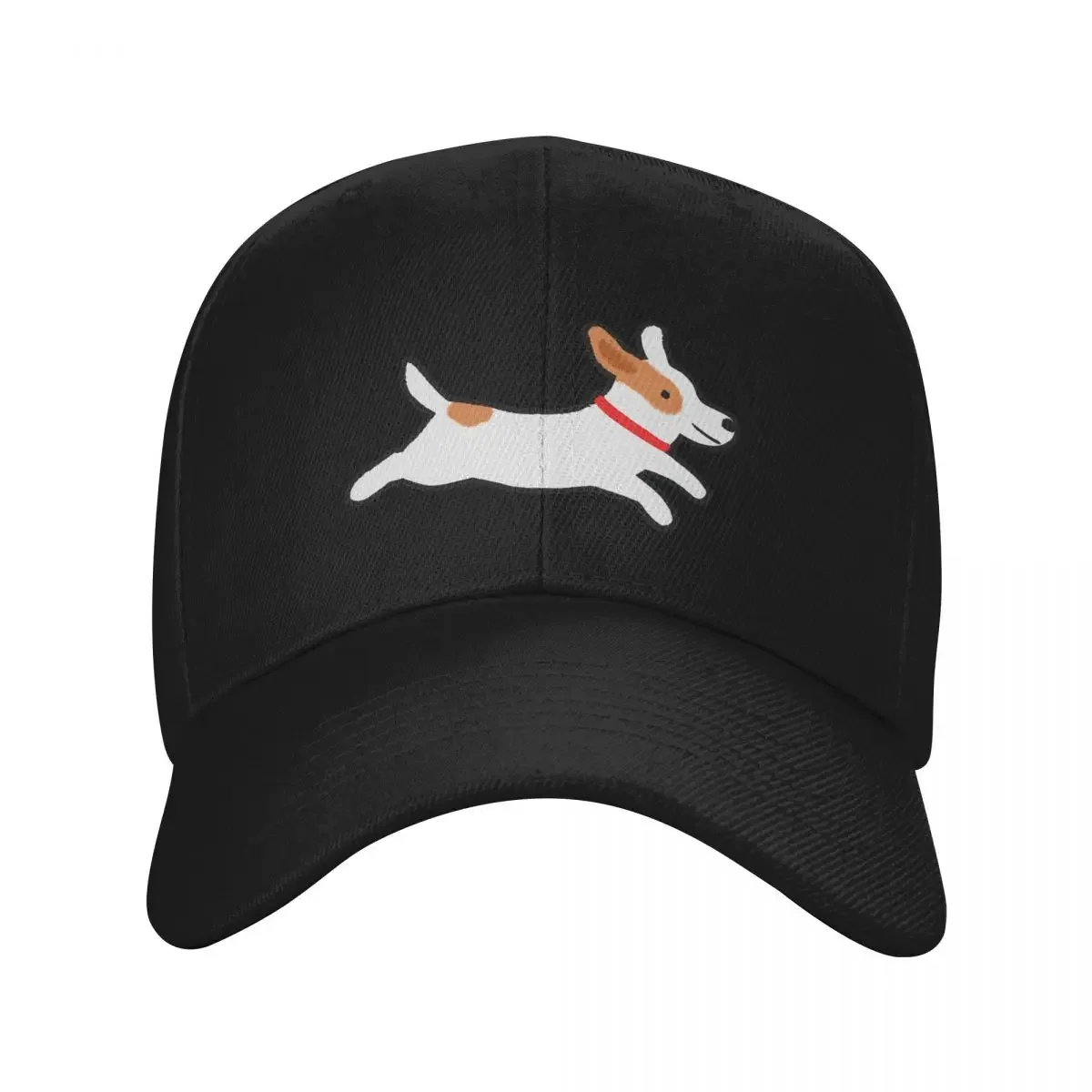 Cute Jack Russell Terrier Running Dog Baseball Cap Military Tactical Cap Hip Hop western Hat Baseball For Men Women's