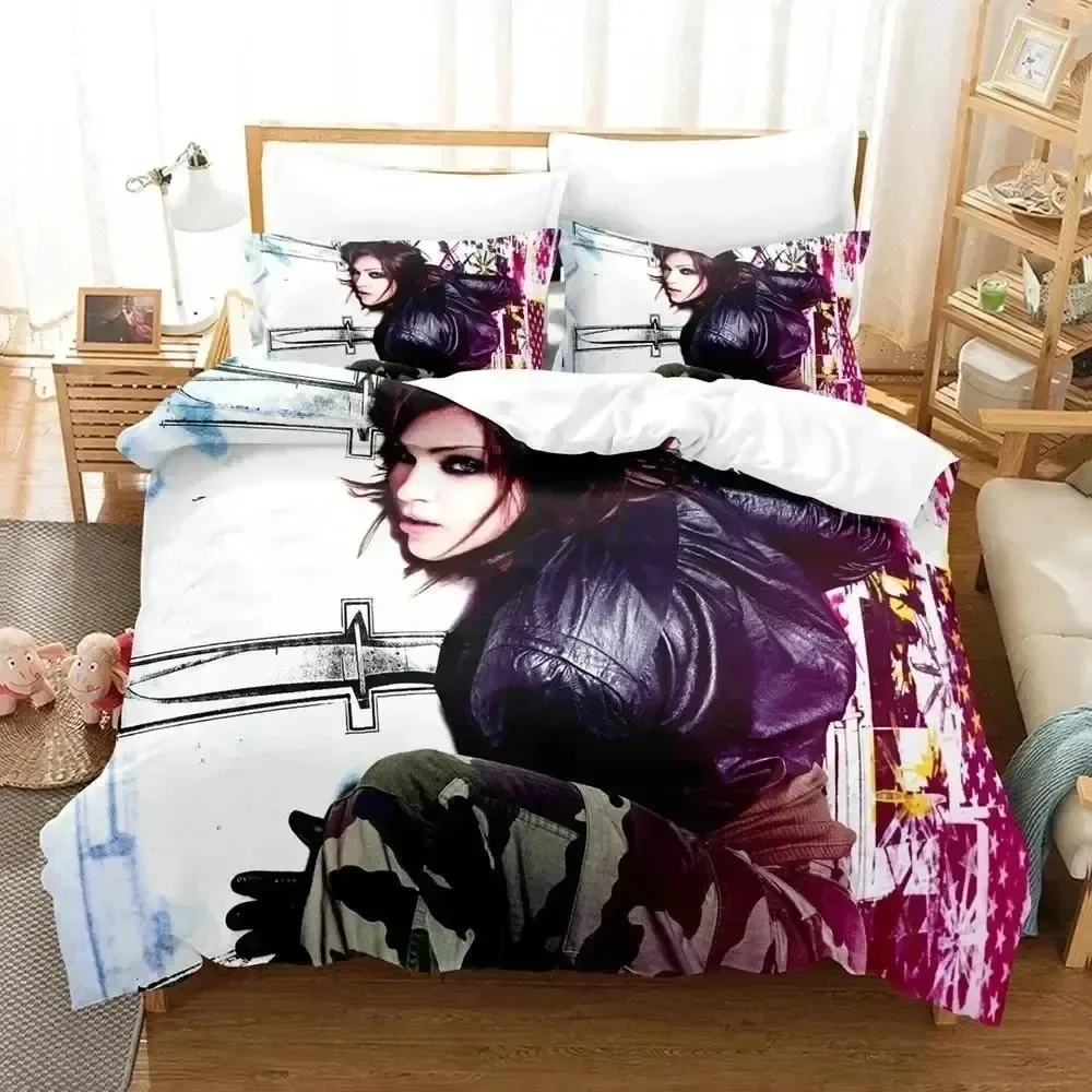 Madonna Confessions Tour Bedding Set 3D Printed Suitable for Bedroom Duvet Cover Set With Pillowcases Kids Home Textile