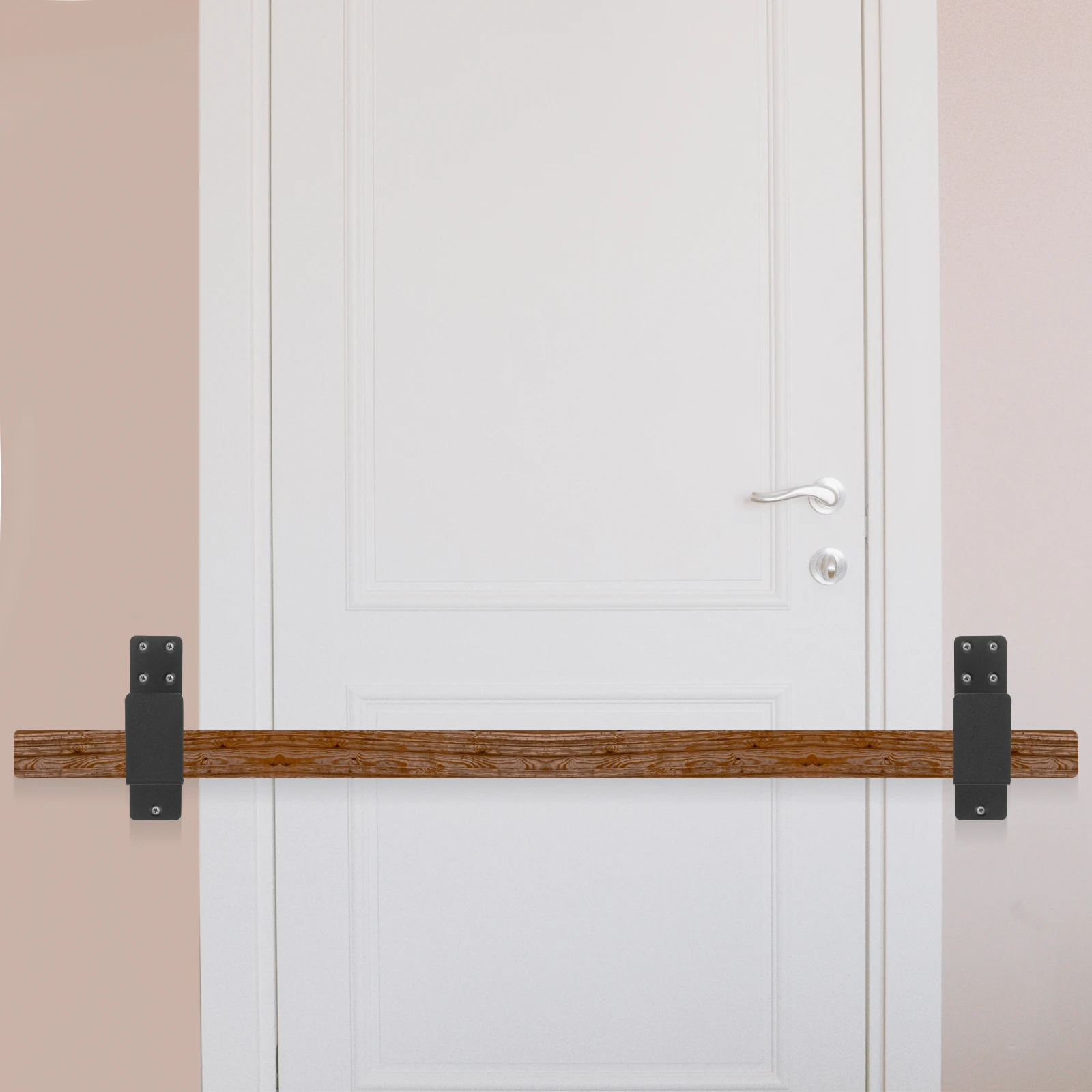 2 قطعة دعامات حاجز الباب سميكة U شكل قوس لحامل شريط الأمان الثقيلة باب الحظيرة الأجهزة بوابة جراج #1