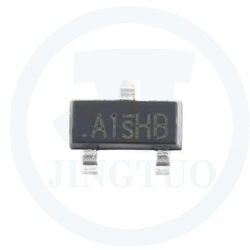 Transistor à puce SMD Mosfet à canal P, Si2301, A1SHB, 2,3 A, 20V, SOT-23, 50 pièces