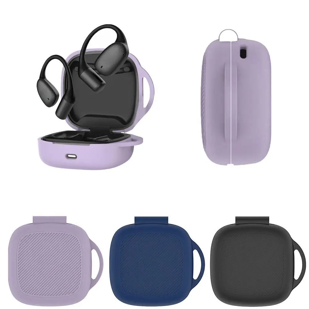 حافظة من السيليكون مع حلقة تسلق غطاء حماية لكامل الجسم غطاء محمول مقاوم للصدمات لسماعات الأذن الأساسية المفتوحة 2026 جديد #1