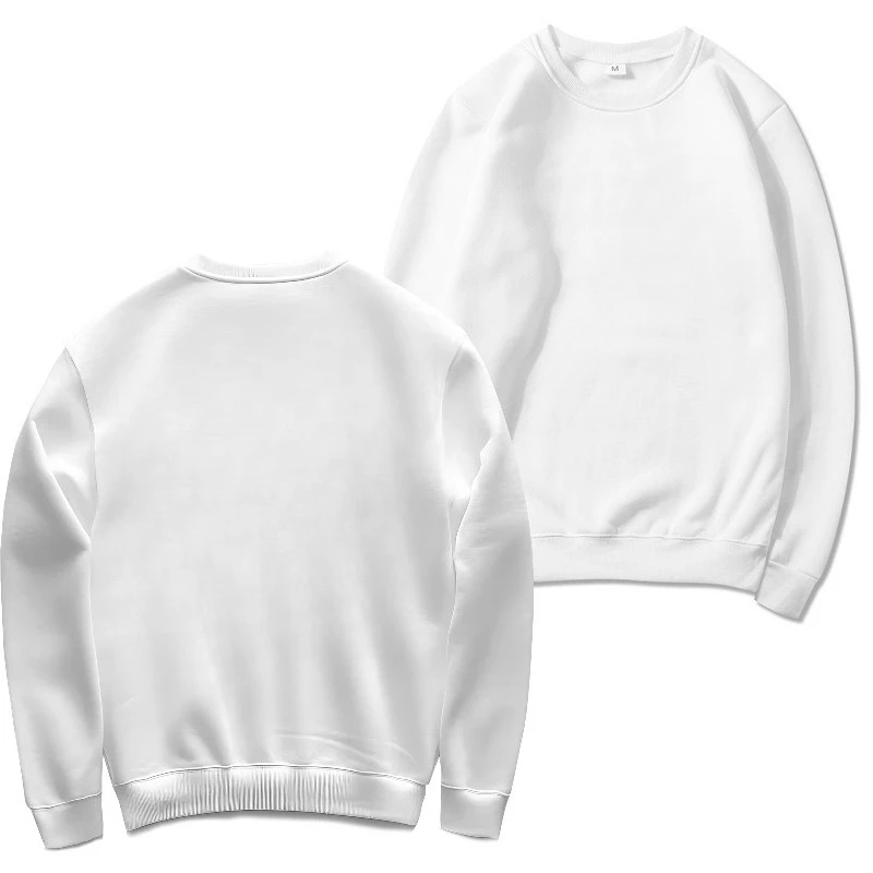 

Мужская толстовка с длинными рукавами для занятий спортом на открытом воздухе, осенне-зимний хит продаж, простой и удобный топ унисекс с круглым вырезом