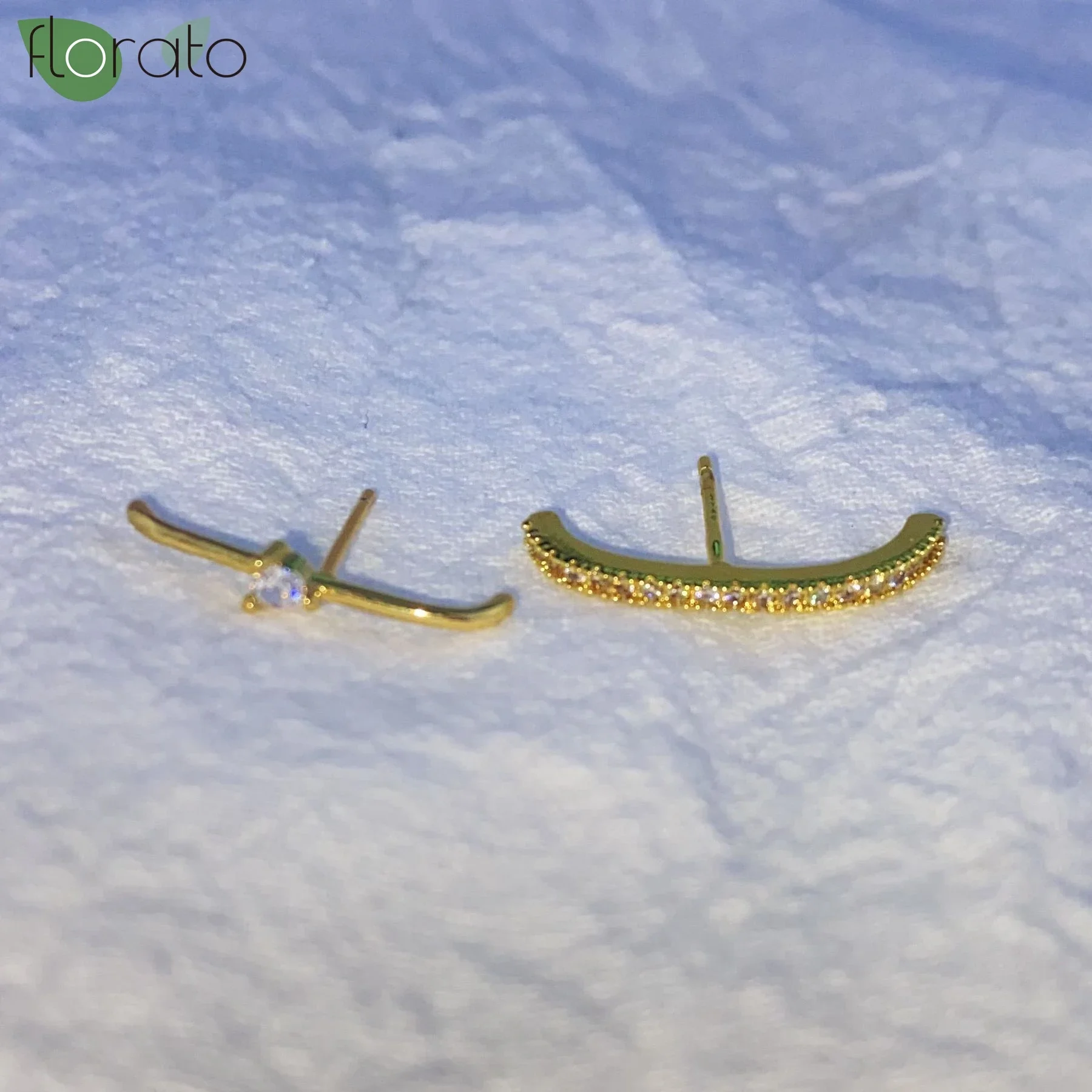 Pendientes minimalistas de circonita para mujer, aretes delicados de aguja de Plata de Ley 925, joyería de lujo para fiesta, accesorios Premium