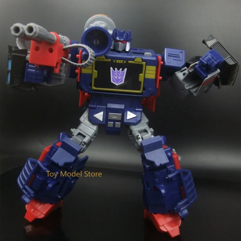 In Voorraad Transformers Collaboratieve Soundwave's Death Squad Thunder Machine Collectible Figures Action Figure Modellen Speelgoed Geschenken