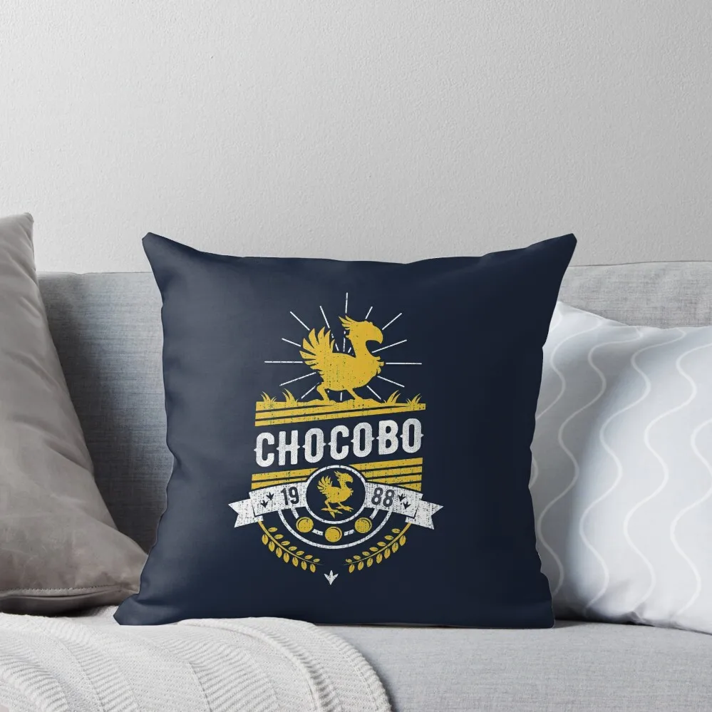 

Chocobo Throw Pillow Cushion Child Pillows Aesthetic Sofa Covers For Living Room Pillowcase Cushion pillow