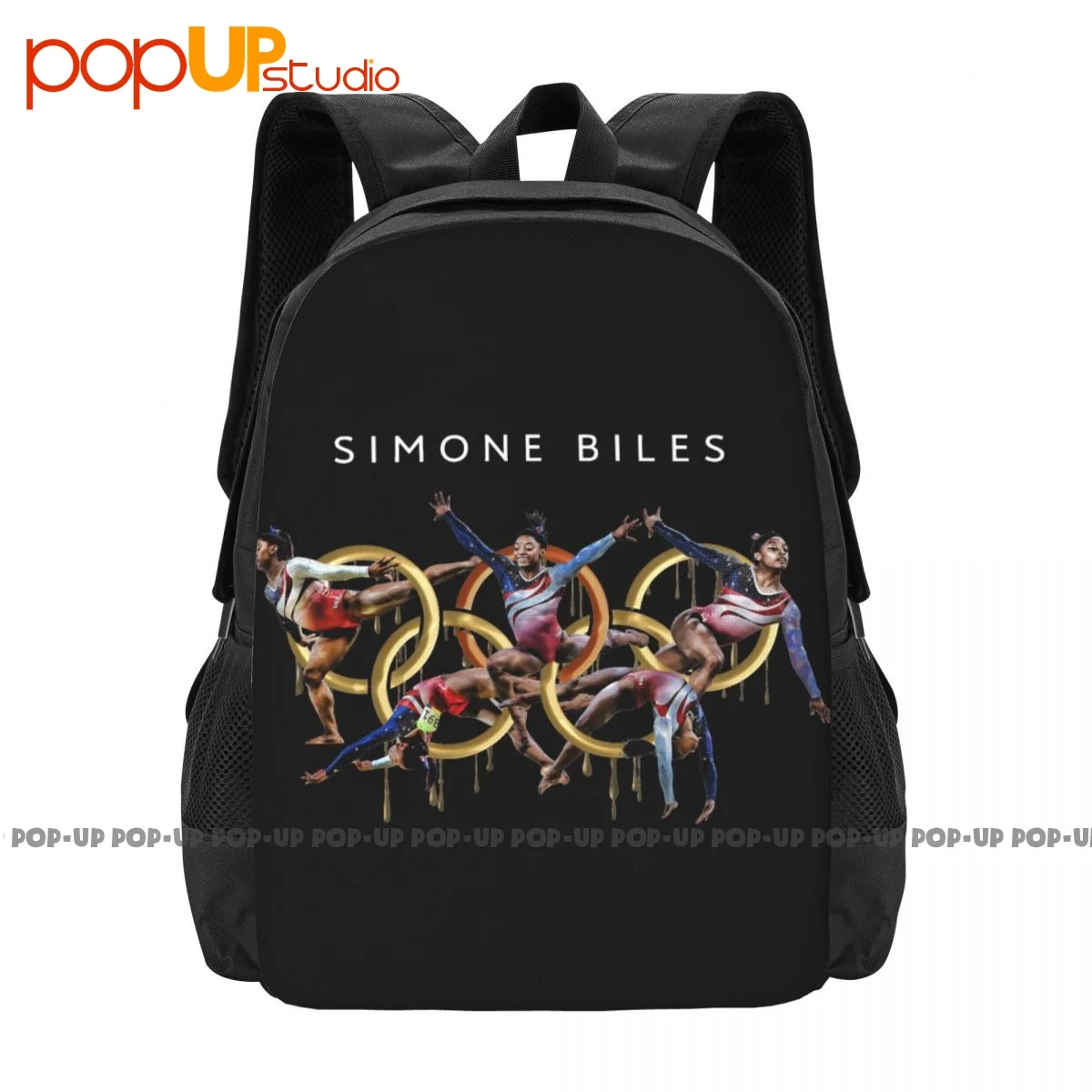 Hot Trend Olp Simone Biles Backpack Large Capacity Hot Portable 3d Printing Outdoor Running