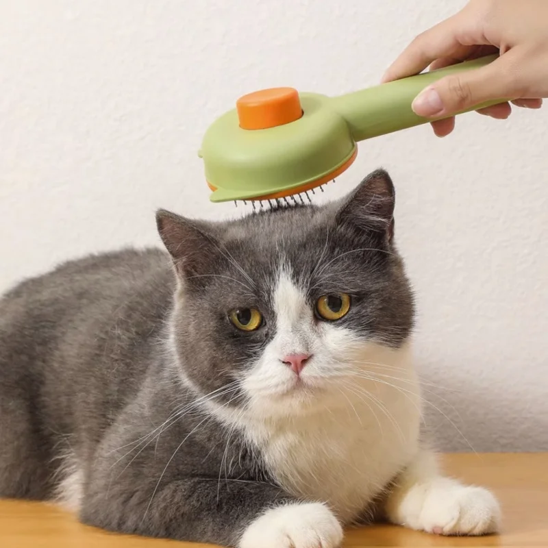 Professional Pet Grooming Tool for Cats and Dogs Long Hair Dematting Brush with Pins and Combs