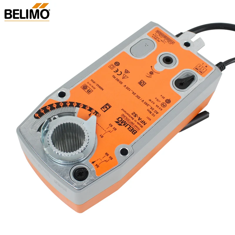 أنظمة التهوية Belimo HAVC 10NM NFA NFA-S2 NF24A-SR AC24V المحرك الدوار آمن من الفشل لضبط المخمدات #2