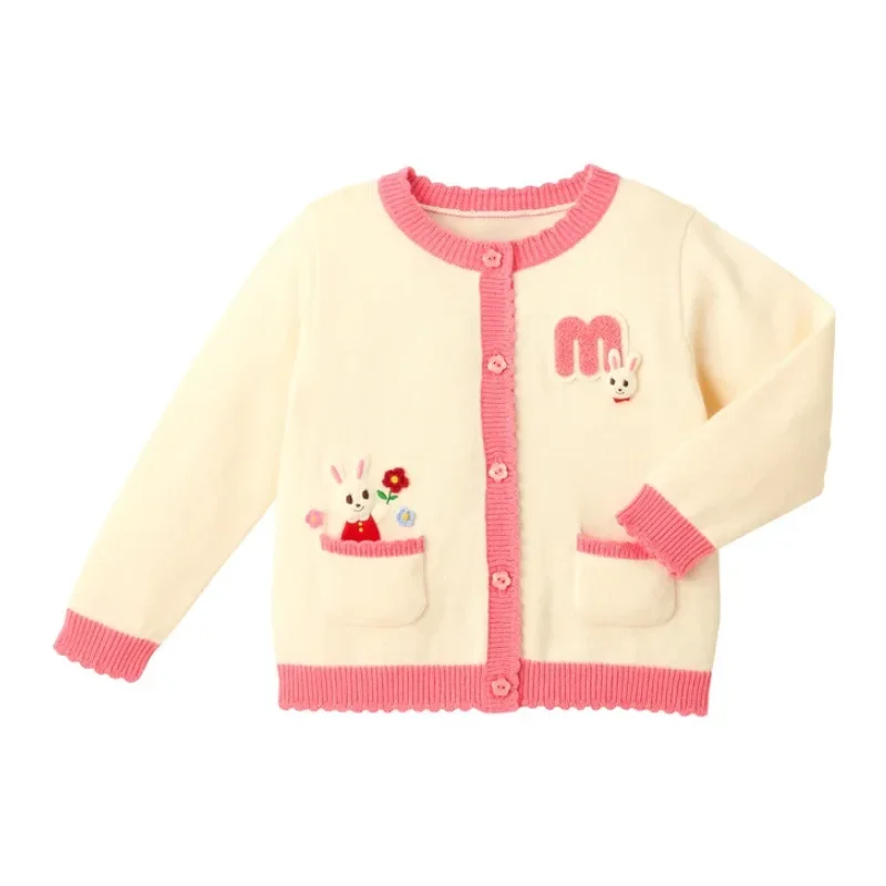 Autumn Children\'s Knitted Sweater Cartoon Sweaters Cardigan Knitwear Coat Knitwears Baby Girl Clothes Winter Kids Clothes Boys