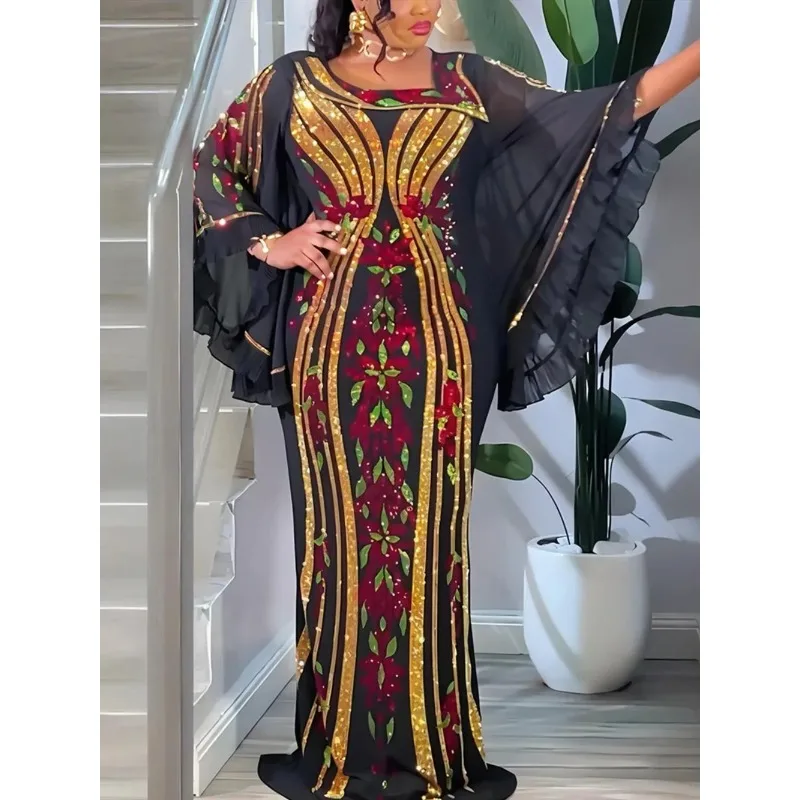 

Colored Diamond Dresses on Clearance Sale African Dresses for Woman Quality Turkey Wear for Ladies Luxury Wedding Party Gown