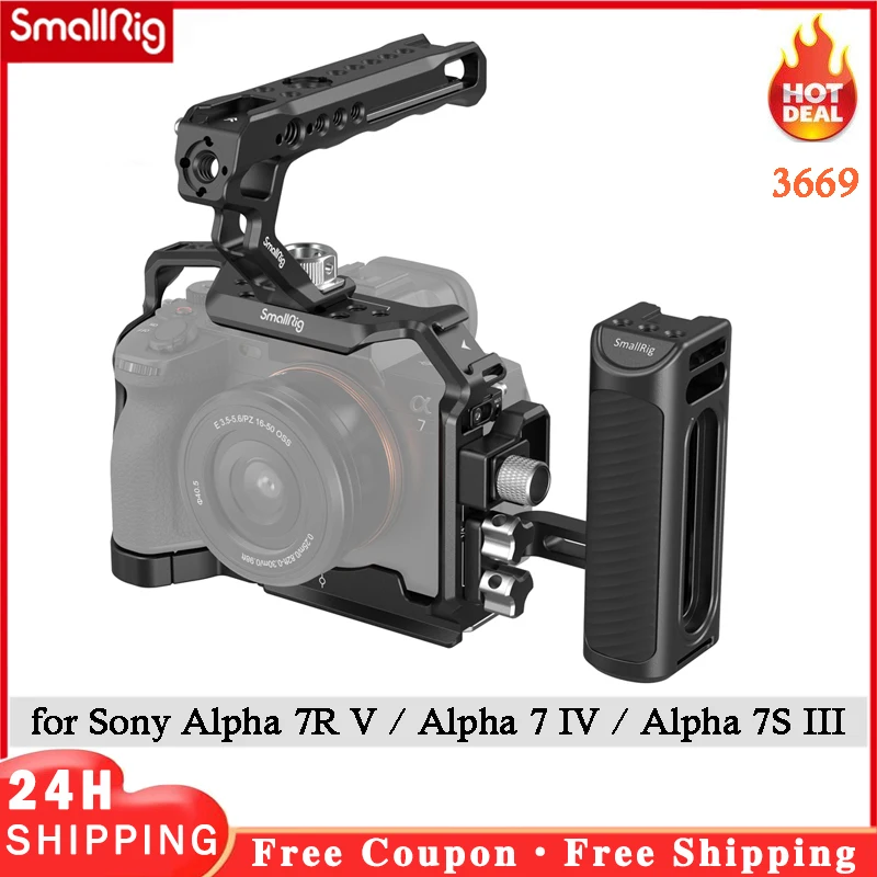 

Клетка SmallRig для цифровой зеркальной камеры Sony Alpha 7R V / Alpha 7 IV / Alpha 7S III