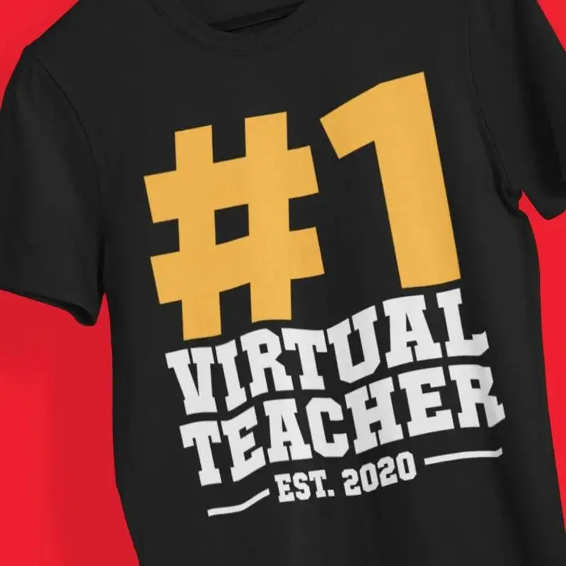 Number 1 Virtual Teacher T Shirt Best For Teachers Appreciation