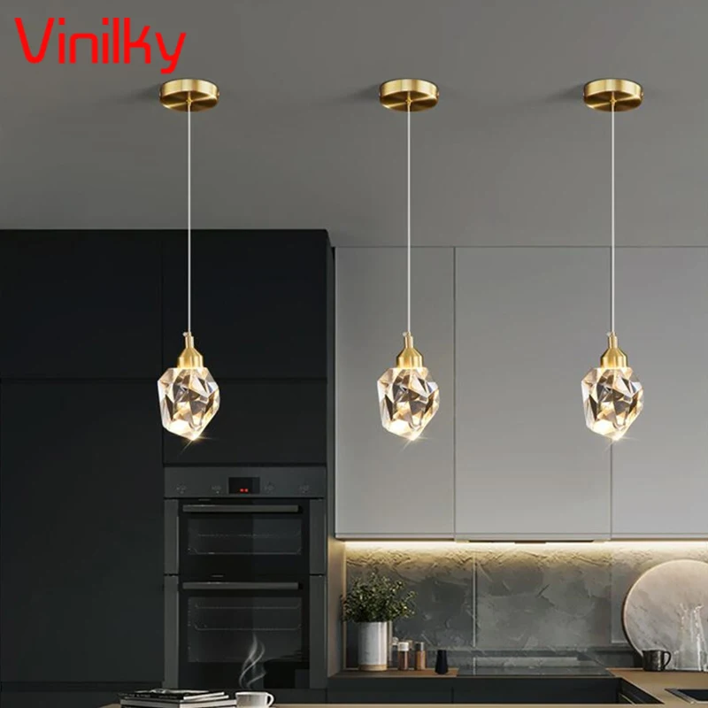 

Crystal Ceiling Light Aisle Lamp Living Room Decoration Modern Diamond Chandelier Plafonniers Lights For Home Kitchen Accesories