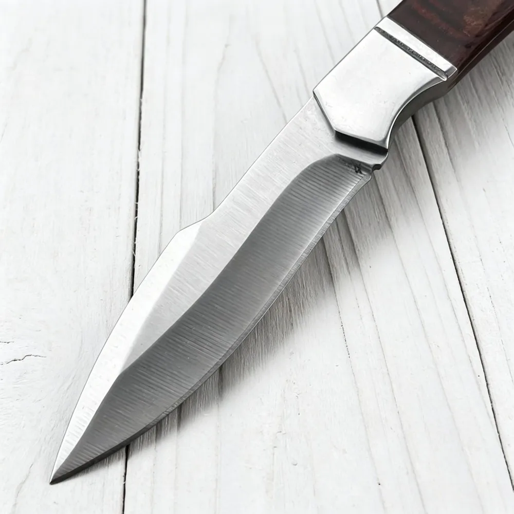 K91 Praktische Outdoor-Ausrüstung EDC Camping Wandern Angeln Mehrzweckmesser Tragbares Feststehendes Messer für den Täglichen Gebrauch – Detail 4