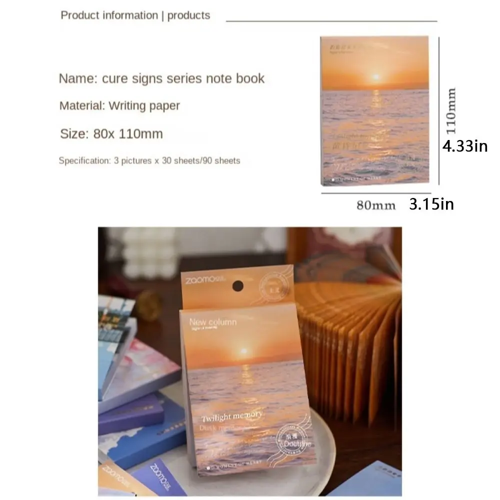 Writable Paper Memo Pad Message Paper Self-adhesive Index Sticky Notes Easy Post Notes Message Notes Sticky Notepad Award Gifts