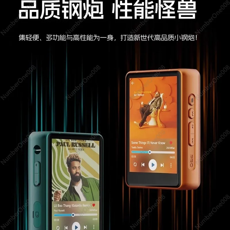 مشغل موسيقى HiFi بلوتوث DAC Amp، MP3 محمول بدون فقدان لعشاق الصوت للطلاب