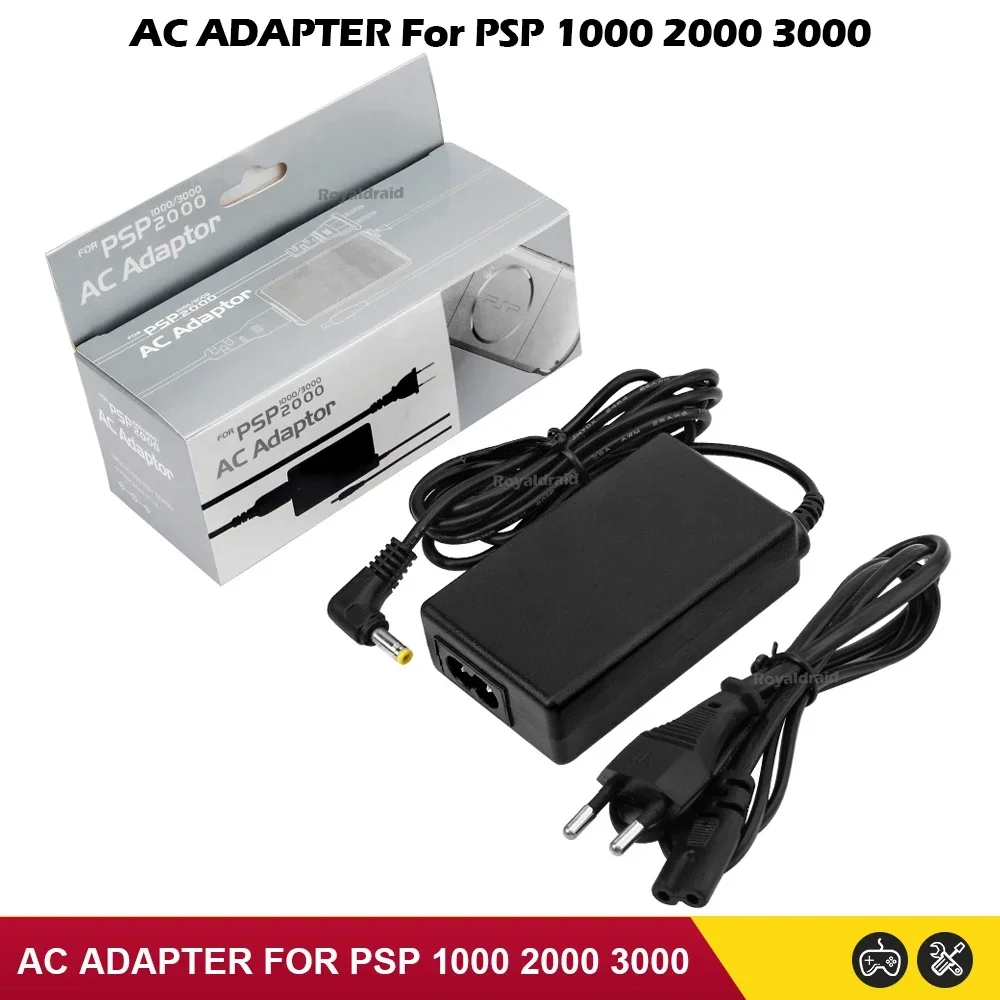 NEW EU US Plug For PSP Charger 5V AC Adapter Home Wall Charg