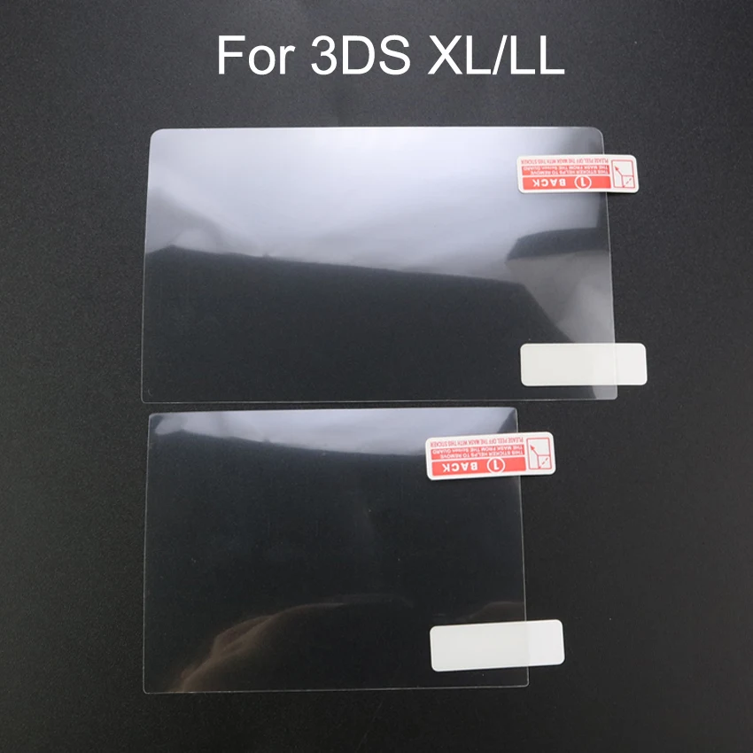 YuXi For NDS NDSL NDSi XL for 2DS New 3DS XL LL LCD Screen Protective Film Top Bottom Clear Protector Skin Cover for GB GBA GBC