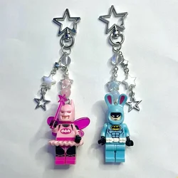 star bat keychain Personalized Backpack Accessory, Keychain Accessories, Gifts For Him Y2k handmade