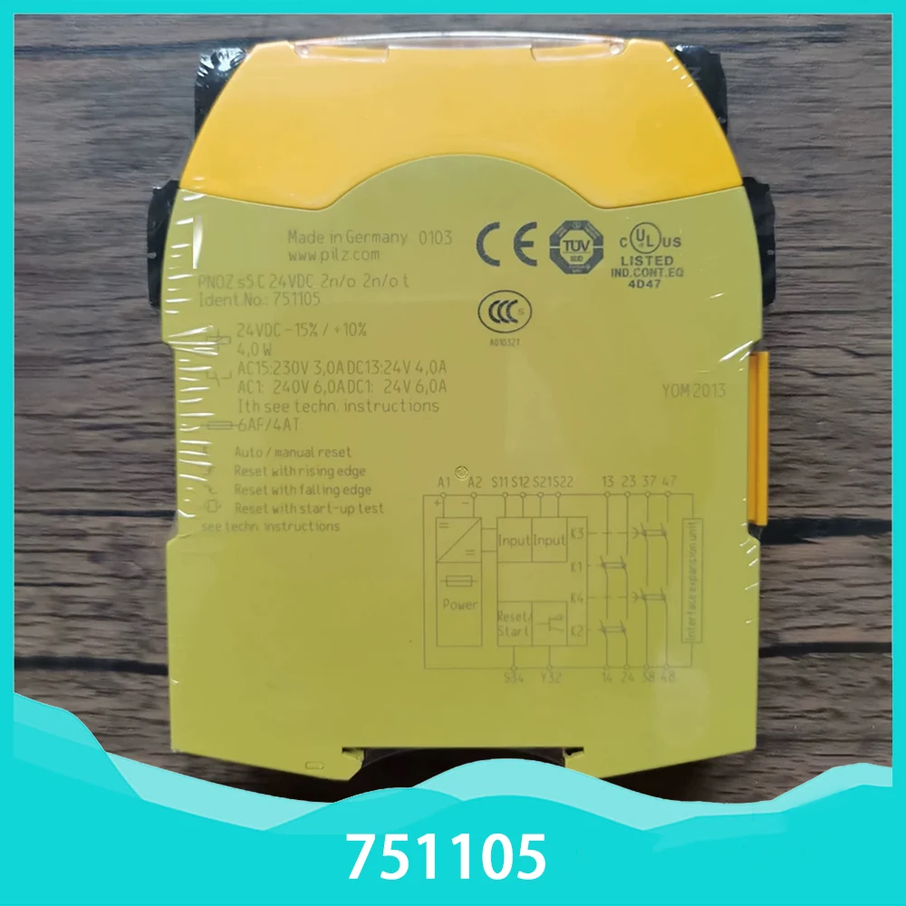 

751105 Safety relay PNOZ s5 C 24VDC