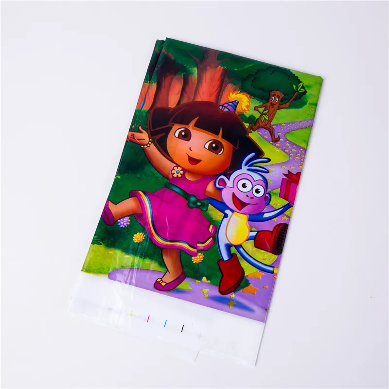 Dora the Explorer Birthday Party Supplies Party Decoration Disposable Party Tableware Paper Plate Dora Party Decoration Supplies