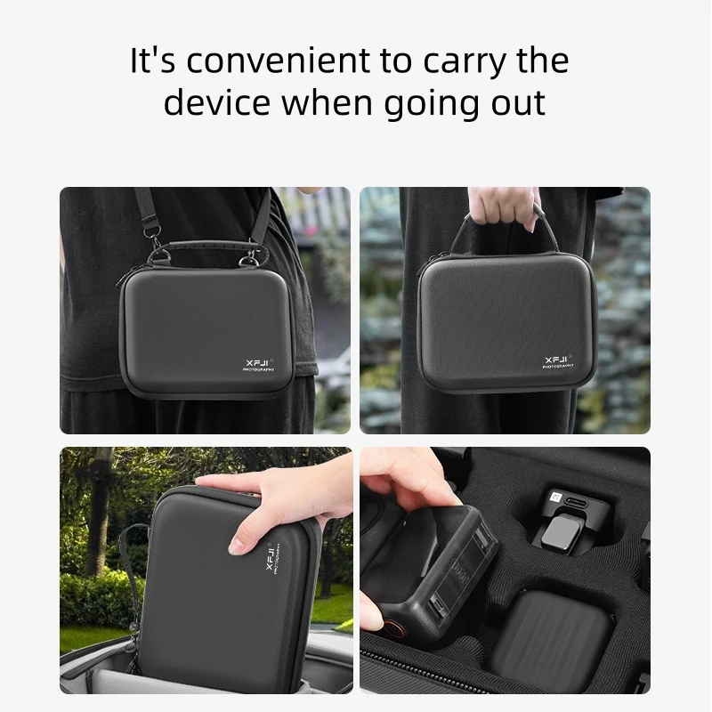 

Suitable for DJI OSMO NANO Camera - Shockproof Storage Bag Compact Storage Box, Ideal for Travel/Vlogging Gear