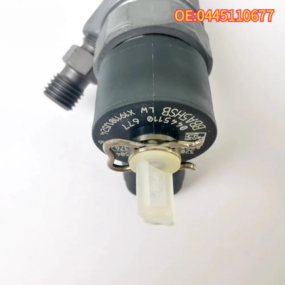 

High quality New For 0445110677 Brandstofinjector 0 445 110 677 Common Rail Nozzle Voor 0445110676 X191101 (D19tcid1) Cri1.4 Km