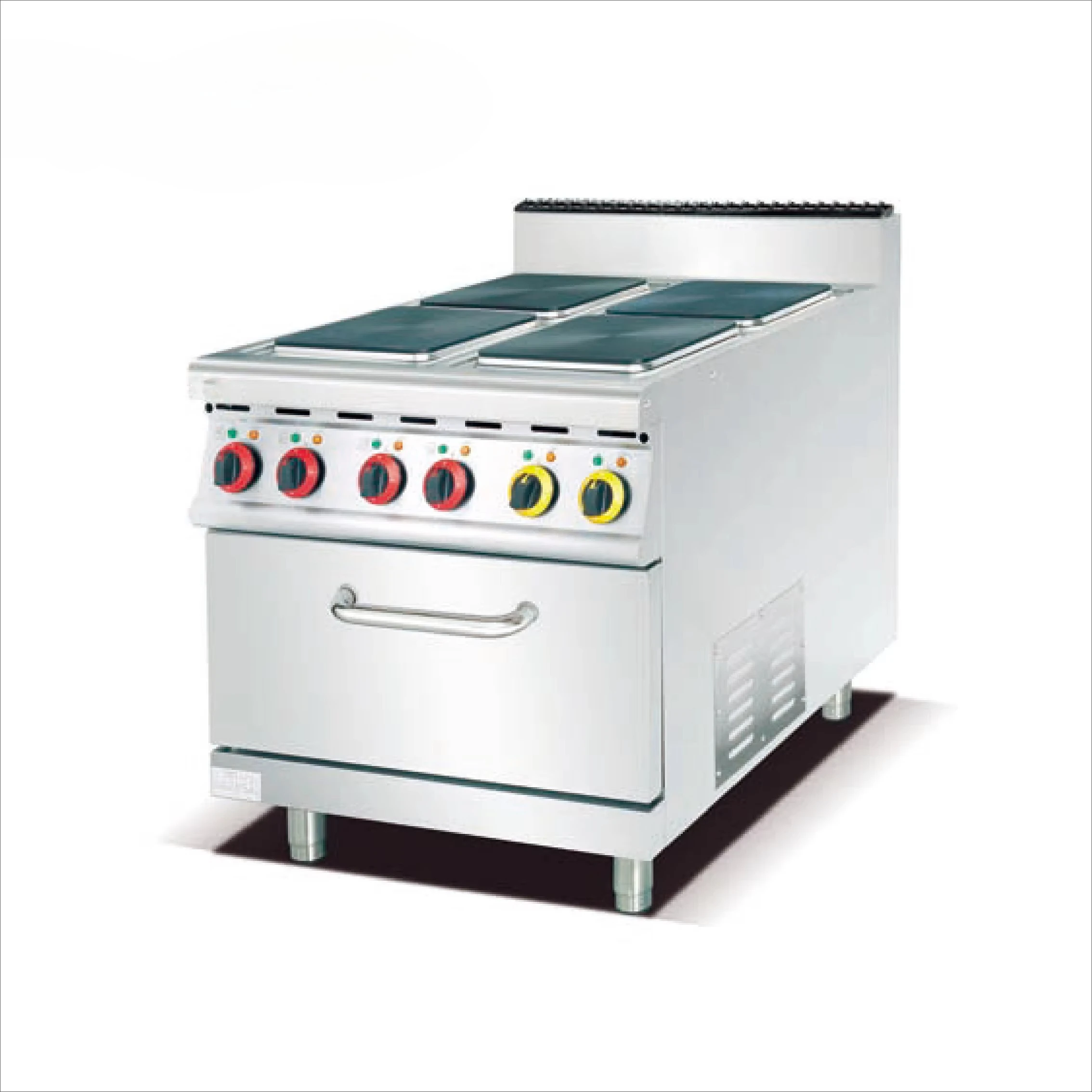with Built-in Oven for Bakery Gas Powered Commercial Kitchen Electric Cooking Range Freestanding Multi-Burner Stove