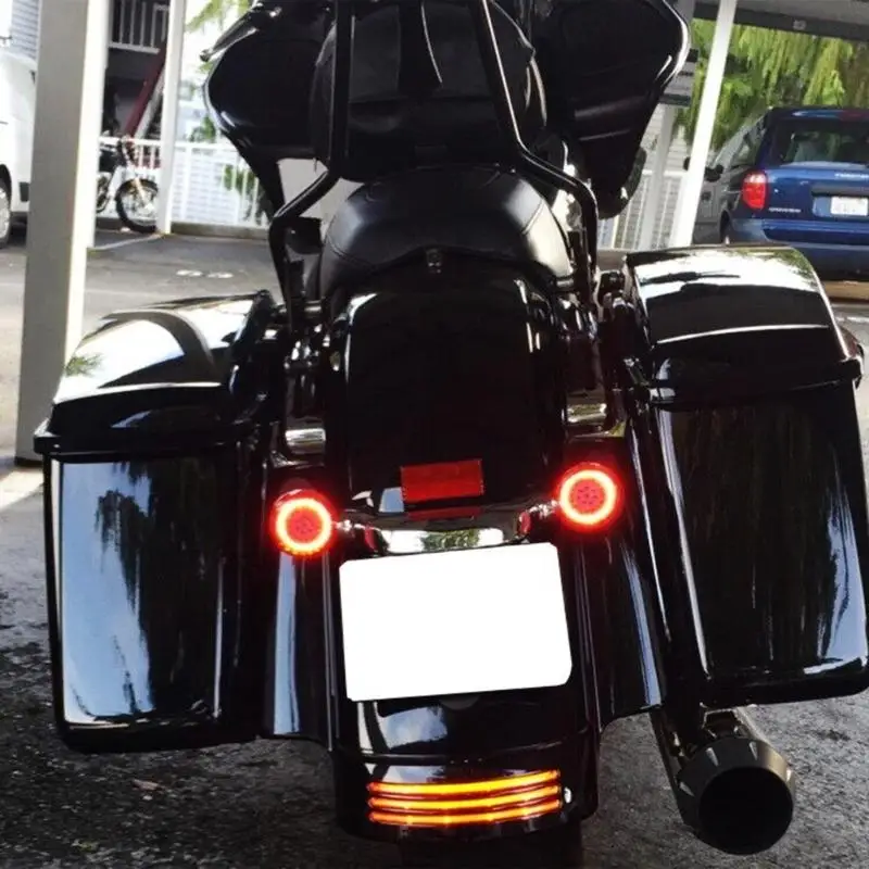 

LED Front Turn Light 2-inch Easy Installation Front Rear for Motorbike,Easy Installation Lightweight Suitable for Motorbike