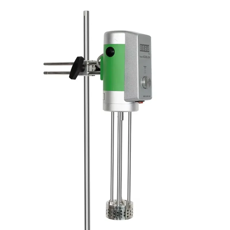 AE300L-SH Lab آلة استحلاب تشويه القص العالي لقص الجسيمات التجريبية في المتوسطة السائلة