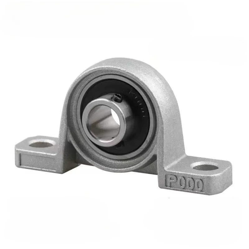 2 قطعة KP000 KP001 قطر تتحمل القطر الذاتي محاذاة سبائك الزنك شفة وسادة كتلة تحمل #3