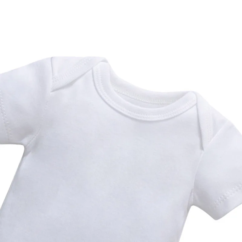 3/5/8 Pcs Baby Clothes 100% Cotton Rompers Summer Short Sleeve Baby Boys Girls Bodysuit Newborn Infant Clothing